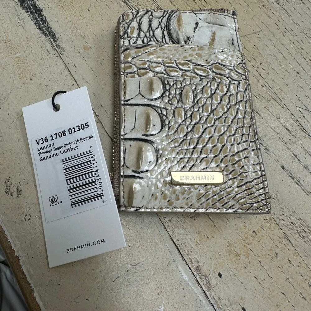 Brahmin compact zip